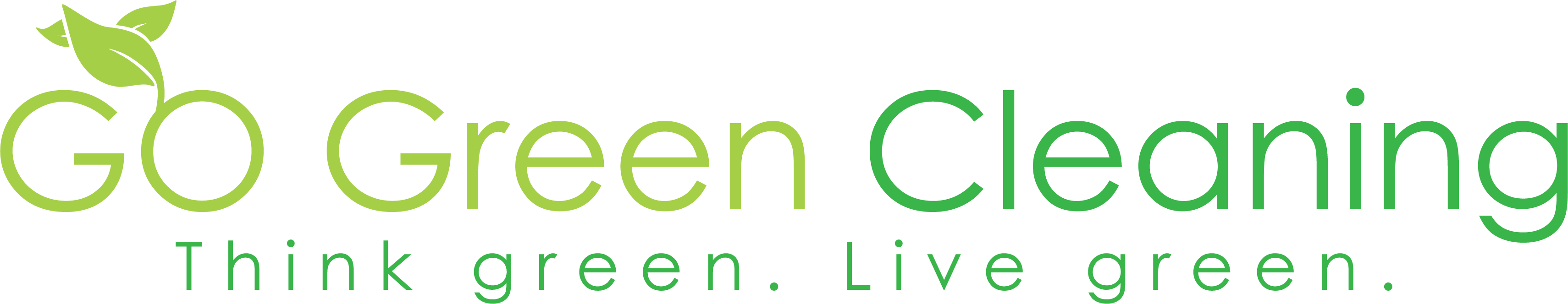 go green cleaning logo
